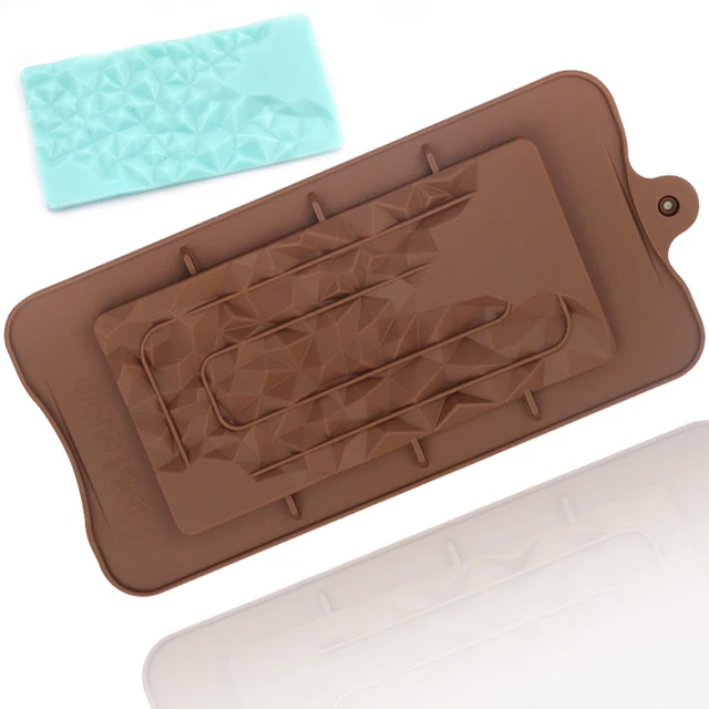 Geometry Silicone Chocolate Mold