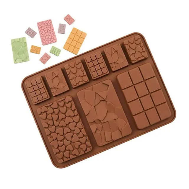 9 Cavity Silicon Chocolate mold