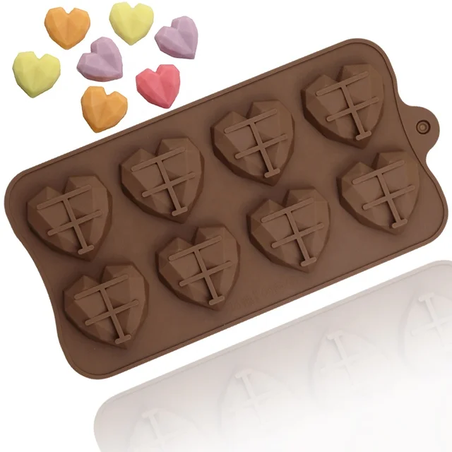8 cavity pinata love silicone Chocolate Mold